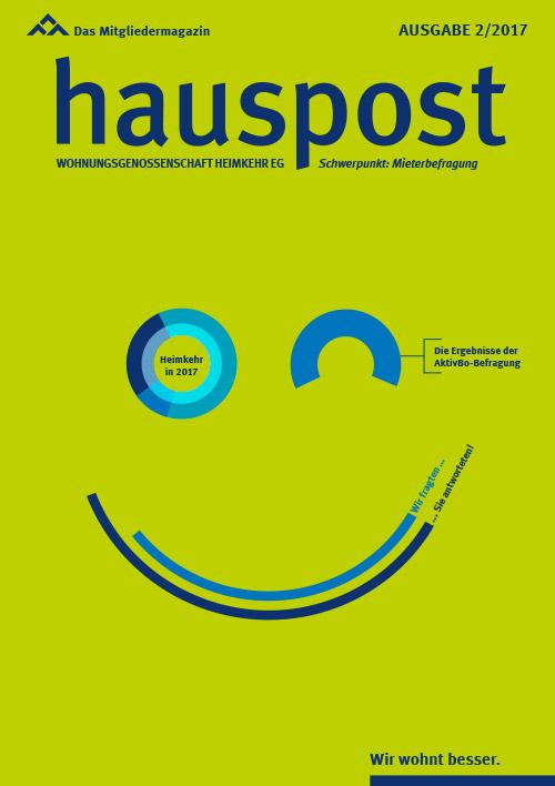 Titelbild 02/2017 Schwerpunkt: Mieterbefragung